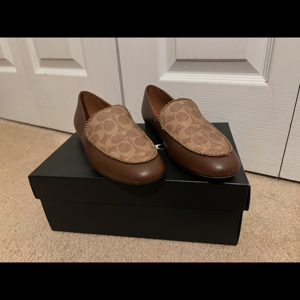 Brown Leather Loafers